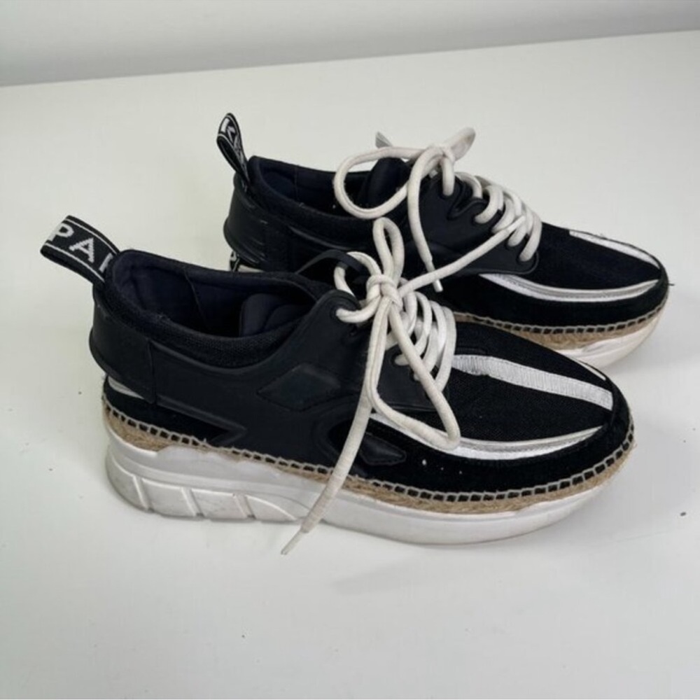 Kenzo Black and White Sneakers - Picture 4 of 14